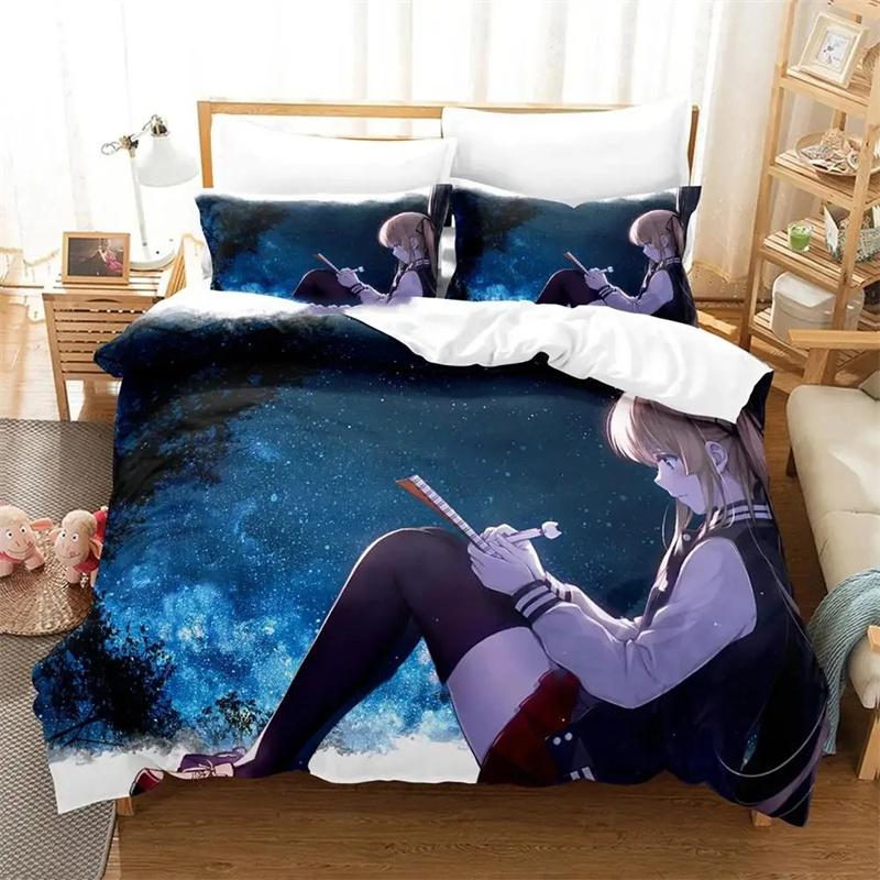 Anime Saenai Heroine No Sodatekata Megumi Kato Bedding Set Boys Girls Twin Queen Size Duvet Cover Pillowcase Bed Kids Adult