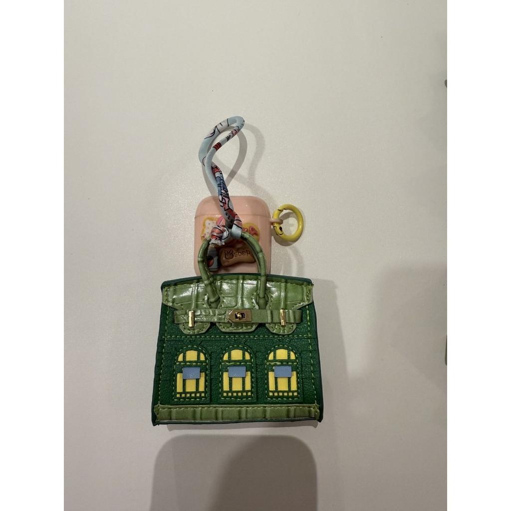 Mini Platinum House Pendant Cute Live Blind Box Pairing Pendant Car Key Pendant Headphone Bag Coin Purse