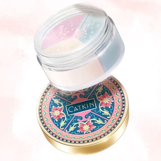 

CATKIN - 3-Colors Loosing Finishing Powder (3-4) #C04 Camlet