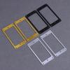 2Pcs Pickup Frames Aluminum Alloy Neck Bridge Humbucker Pickup Mounting Ring Neck Bridge Pickup Curved Frames Set For Guitar