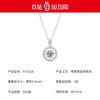 Sterling Moissanite Pendant Necklace Women With Chain Geometric Design Adjustable Length