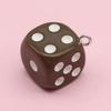 14mm Colorful Acrylic Dice Shaker Pendant Charm for DIY Jewelry