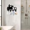 Metal Motorcycle Rider Key Holder with Hook Wall Mounted Helmet Rack for Men's Room Office Porch Space Saving 5.90 Inch