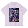230 Gsm 100% Cotton Yu-Gi-Oh V5 Mago Oscuro Print Unisex Heavy Cotton T Shirt