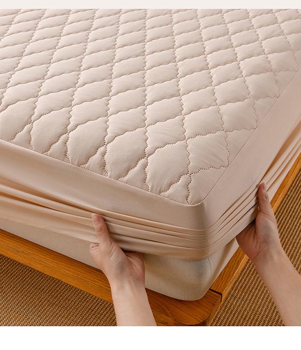 Waterproof Quilted Non-Slip Fitted Sheet for Incontinence and Simmons Mattress Protection
