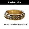 Practical Sturdy Brass Jewelry Stress Reliever Spinner Rings Accessory for Fashion Enthusiasts and Professional