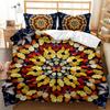 Butterfly Duvet Cover Set Oil Painting Yellow Blue Colour Animals Comforter Cover King Queen For Kid Girl Polyester Bedding Set