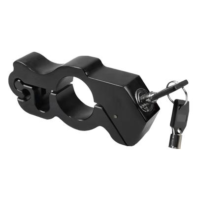 Handlebar Lock Aluminum Alloy Anti Theft Motorcycle Grip Throttle Brake Lock for Electric Bike