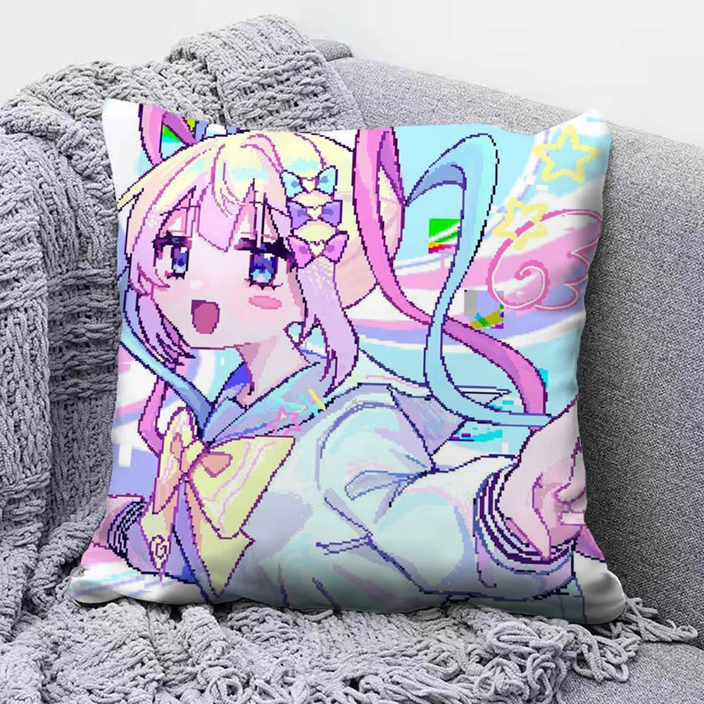 Needy Streamer Overload Anime TV  Pillow Covers Home Sofa Cushion Covers and Aecorative Custom