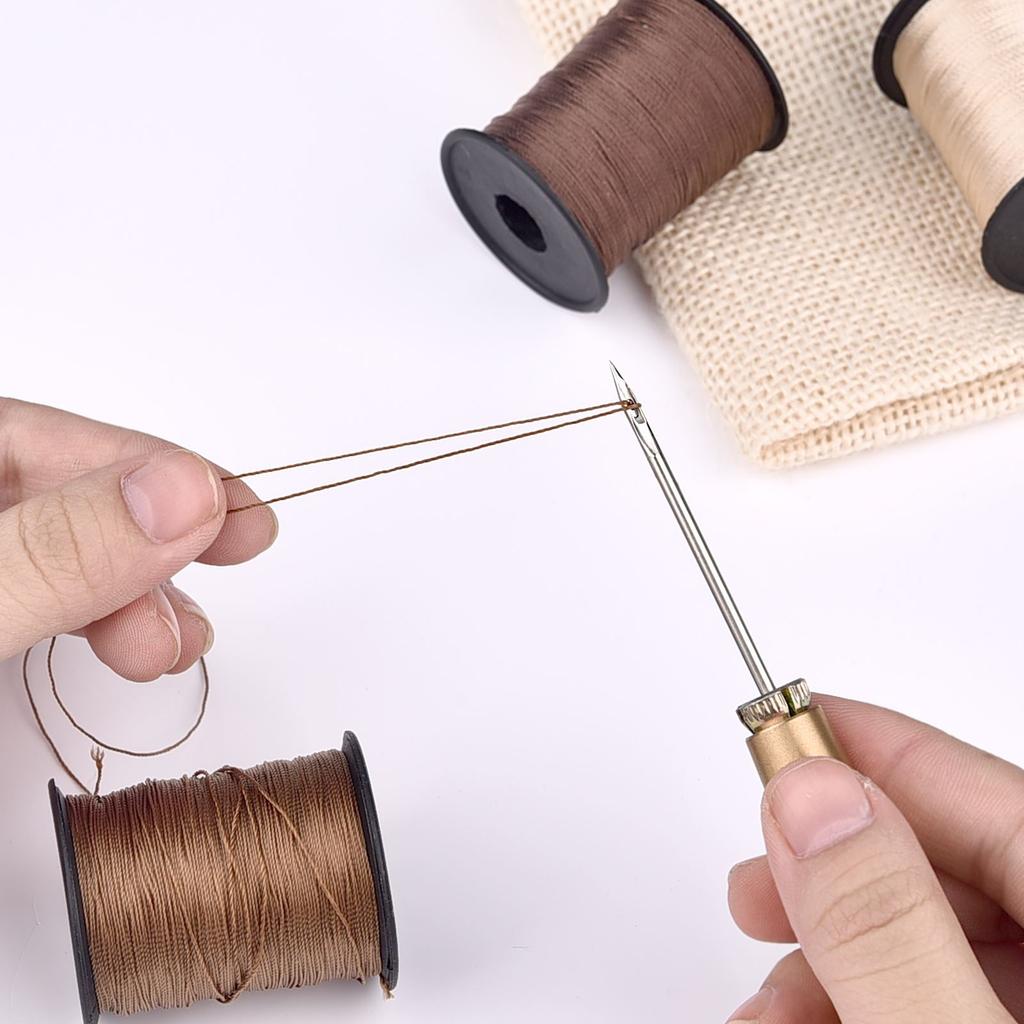 150m/Rolle 0,25mm Nähmaschinengarn Handgemachtes Nylon Garn Hohe Festigkeit Seide Helles Leder Seidengarn Jeans Dickes Garn