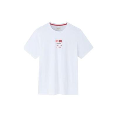Variety Training Collection T Shirts Men's White Crew Neck Moderate Straight Fit 152337110-1