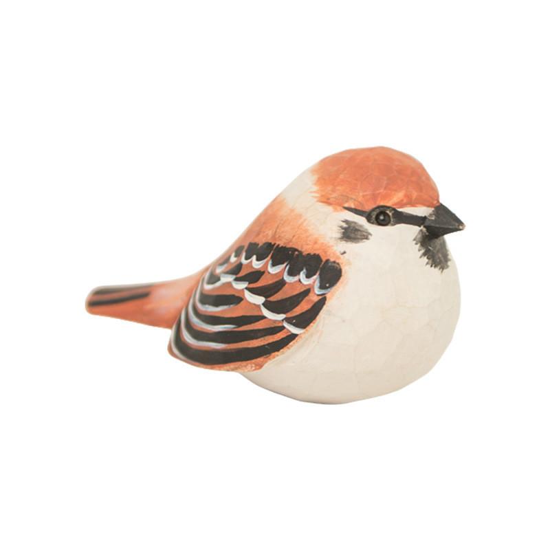 

Wooden Craft Bird Decor With Handcrafted Design For Gift Giving And Home Decoration Style C