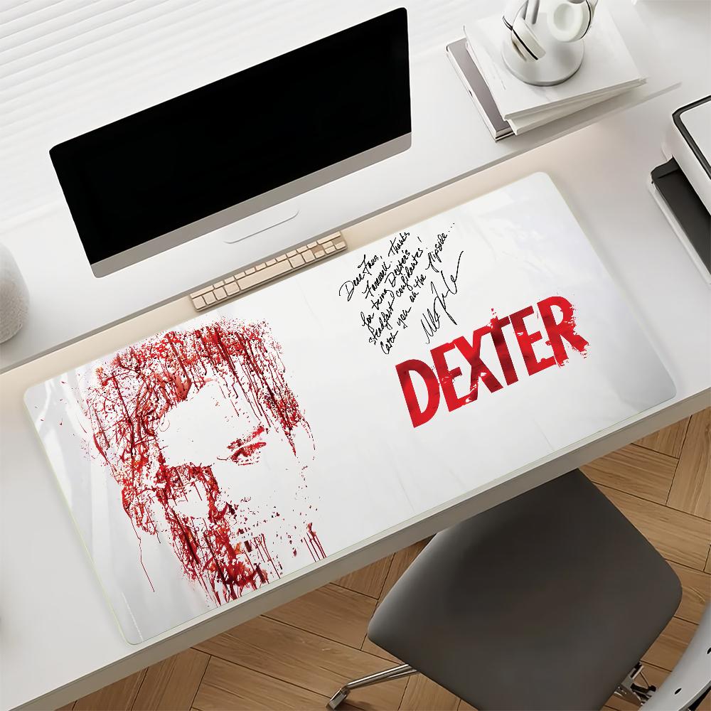 TV Show DDexter Mouse Pad Nonslip Rubber Gamer Balance Computer Mat Decoracion Deskmat Laptop Office Large