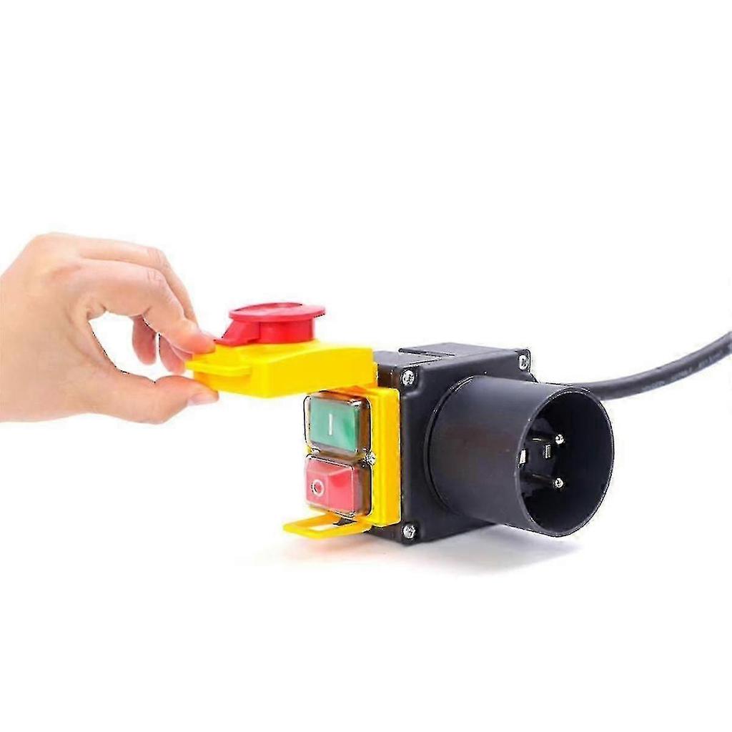 KOA7 250V 16A Wood Splitting Machine Solenoid Push Button Switch HCK3T for Log Cutting Machine