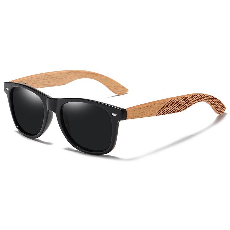 

New Classic Men Wood Sun Glasses Natural Bamboo Wooden Sunglasses Handmade Polarized Glasses Mirror Coating Lenses Eyewear