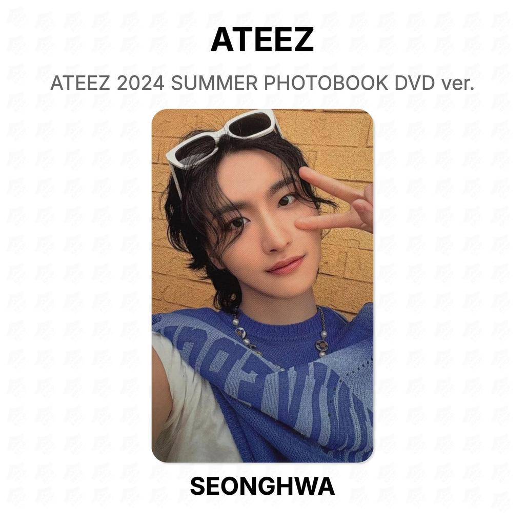 ATEEZ 2024 ESTATE FOTOLIBRO DVD ver. Fototessera ufficiale