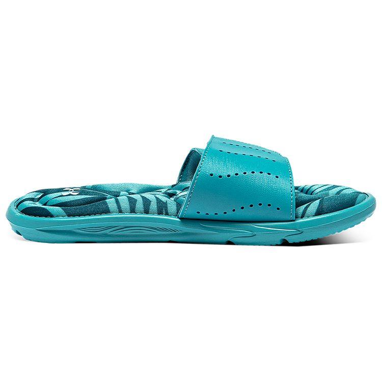 Under Armour Ignite VI Graphic Slide Sandals Women Footwear Light-Blue 3023767-300