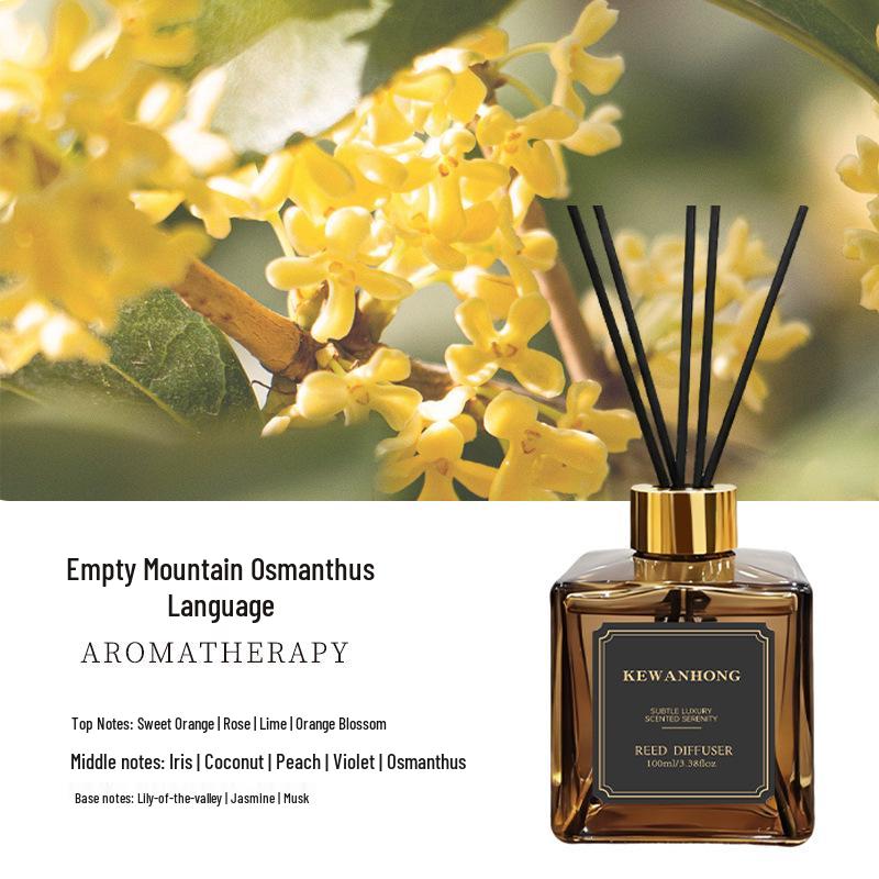 2026 Indoor Aromatherapy Rattan Diffuser: Flameless, Long-lasting Hotel Fragrance for Home Odor Removal
