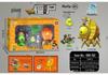Plants vs. Zombies Egyptian Zombie Doctor and Triple Pea Pod Shooter Card Game Toy Set