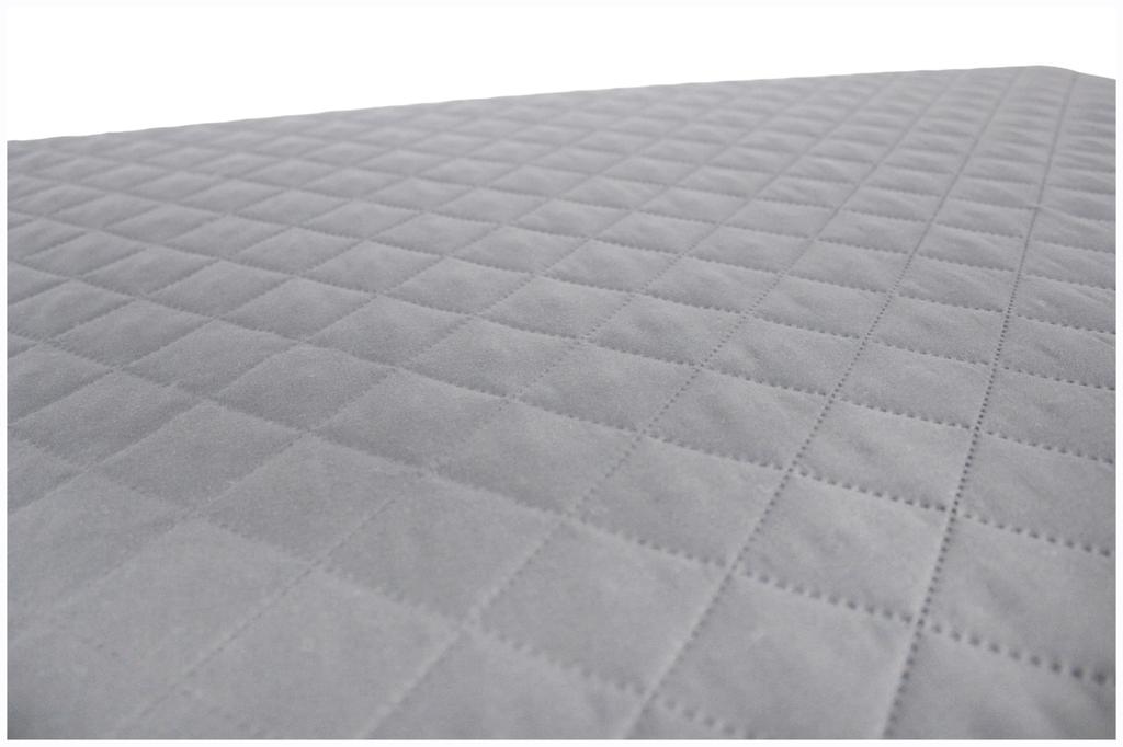 QUILTED MATTRESS COVER GRAY QUILTED MATTRESS COVER GRAY 60x120x19