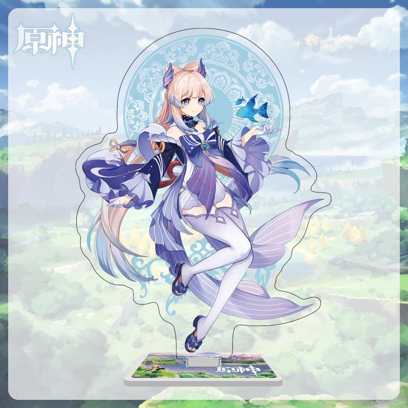 

Акриловая большая стойка высотой 16 см с персонажами из Мондштадта, Ли Юэ и Инадзума из Genshin Impact 16cm