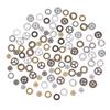 100Pcs Antique Steampunk Mini Wheel Gear Charms Pendant Diy Jewelry Making Craft