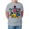 Power Rangers Megazord Official Kids T-Shirt | Mighty Morphin Shirt