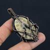 Fossil Coral 999 Copper Wire Wrapped Pendant Handmade Gemstone Jewelry, Gifts For Wife Brand New Jewelry Pendant
