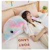 Rainbow Dolphin Plush Toy With Sleep Pillow For Kids Bedtime And Play