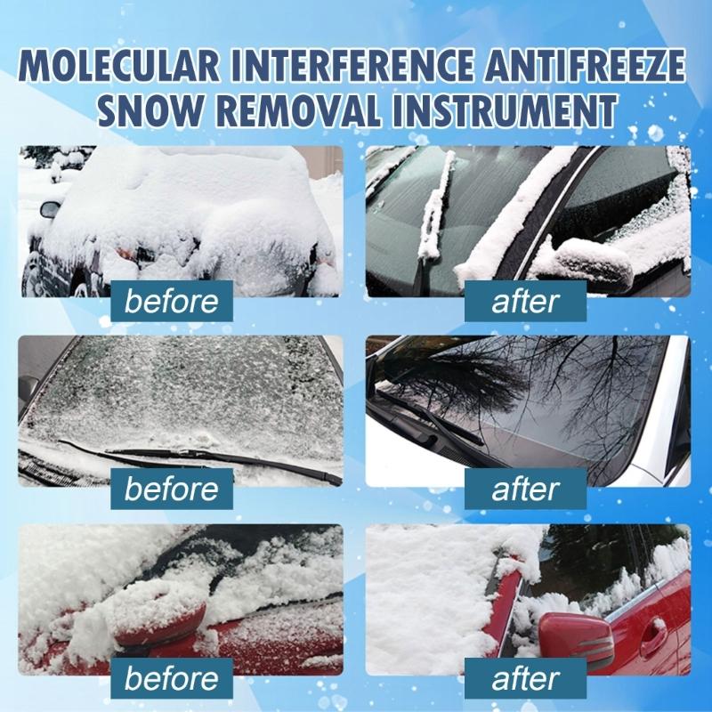 Winter Car Deicer Tools Antifreeze Vehicle Ice Scraper Safe Driving Snow Removal