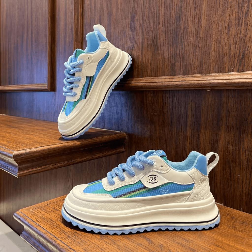 Fashion Summer Youth Casual Sneakers Men Fashion Versatile Breathable Man Platform Vulcanized Shoes Leisure Non Slip Running Shoes 2025