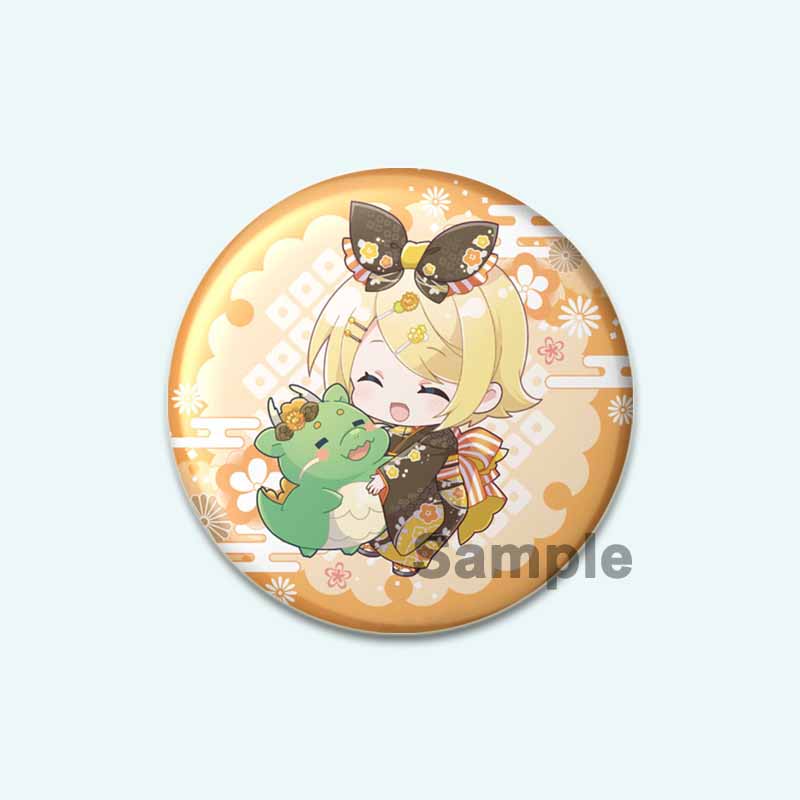 32/44/58mm Hatsune Miku Cartoon Figure Brooches Cosplay  Exquisit Badge for Collar Backpack Hat Accessory Handmade Enamel Pins Decoration