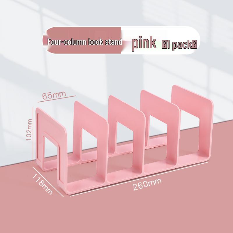 Children's Cartoon Panda Book Stand & Organizer - Thickened Primary School Book Storage