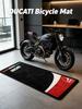 New Arrival Ducati Logo Motorcycle Floor Mat Non-Slip Garage Carpet for Bike