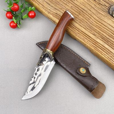 Handmade Steel Kitchen Chef Knives Slaughter Slicing Utility Knife Outdoor Boning Knife Cutter