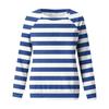 Felpa da Donna alla Moda Casual a Maniche Lunghe con Stampa Natalizia al Collo