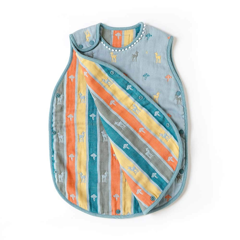 10mois Amelie Fluffy Gauze Sleeper 21151009 (6-Layer Gauze) (Baby Size)