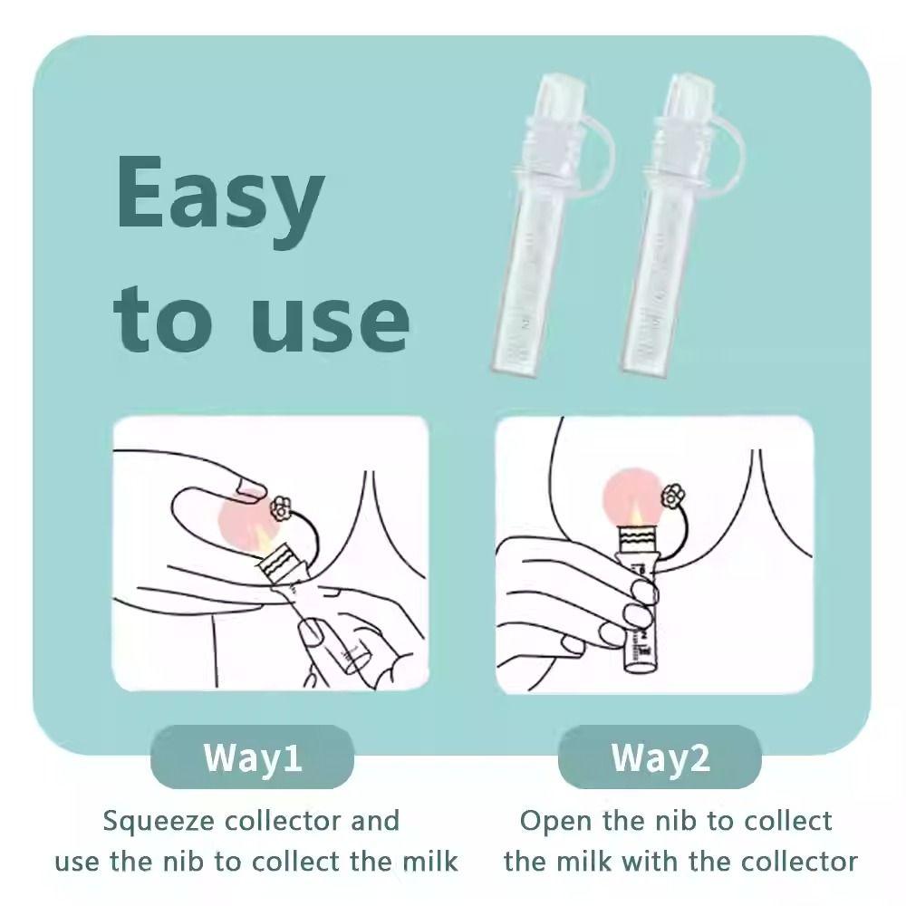 6ml Colostrum Collector Food Safe Baby Feeding Device Breast Milk Collection  Newborn Care