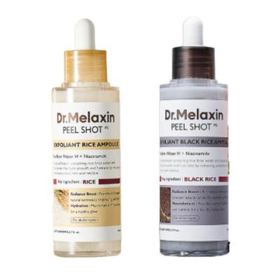 Dr. Melaxin Peel Shot Gommage Ampoule White Rice & Black Rice 2-Type Exfoliating Care