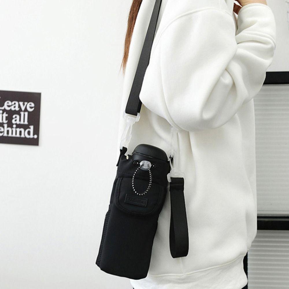 Multi-functional Crossbody Water Bottle Purse Shoulder Strap Water Bottle Sling Bag Travel