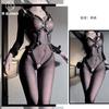 Fun Bundle Bondage Set No-Take Onesie Patent Leather Suit Dark Night Game Role-playing Hot Leather Suit