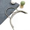 Purse Frame DIY Craft Semicircle Kiss Clasp Lock Coin Bag Semicircular Arched Shape Clutch Frame Purse Bag Purse Making