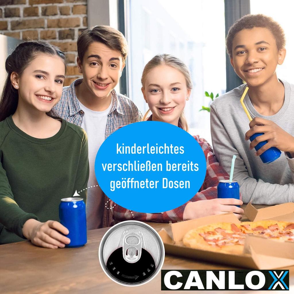 CANLOX Beverage Can Caps Can Closer Lid Closure [5 Pieces]