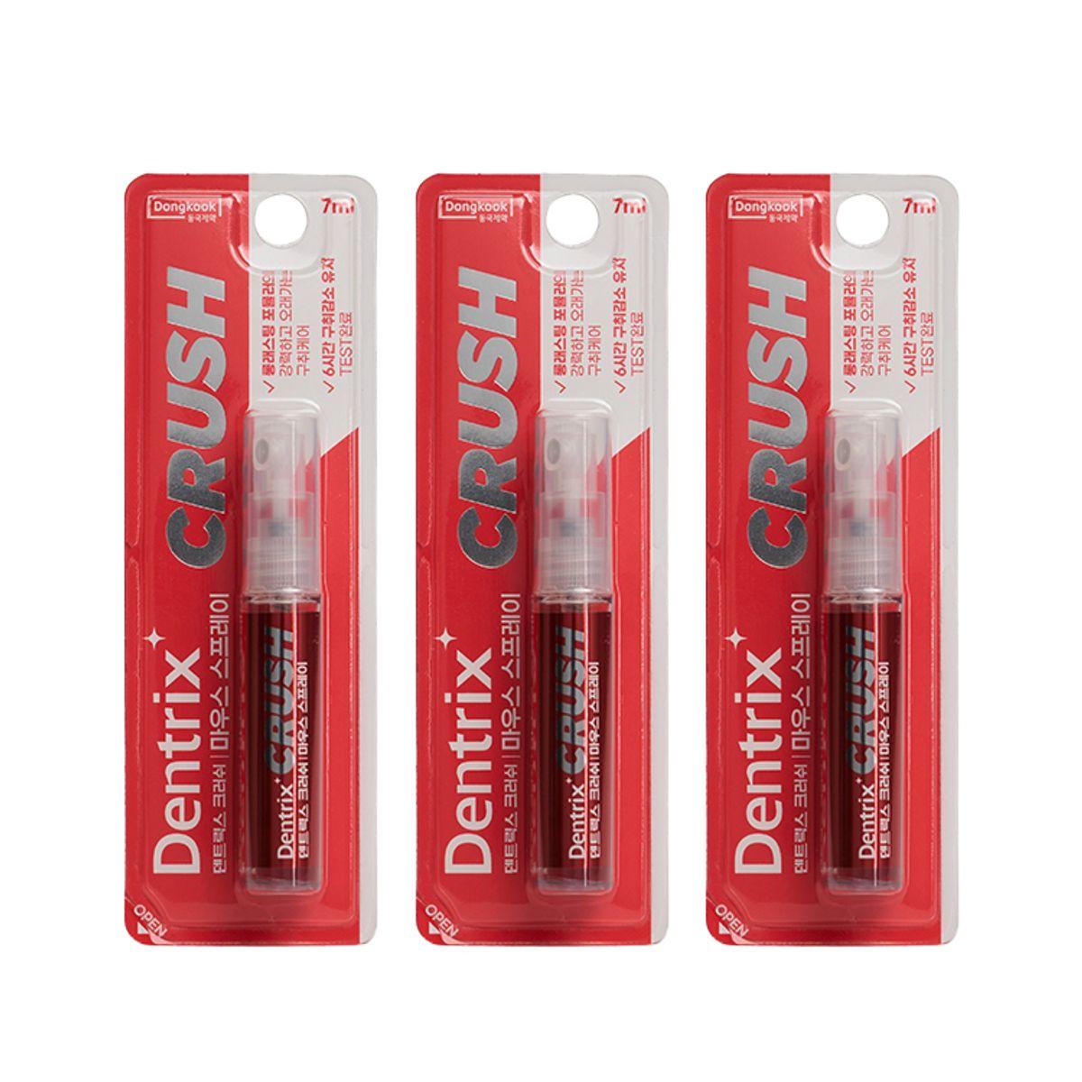 Dentrix Crush Mouth Spray 7ml x 3