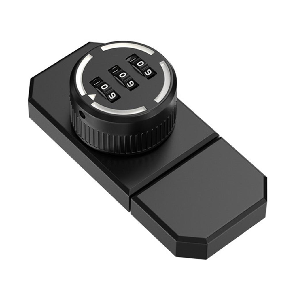 3 Digit Password Cabinet Locks No-Punch Combination Door Lock with Combination Latch for Closet Door Barn Door