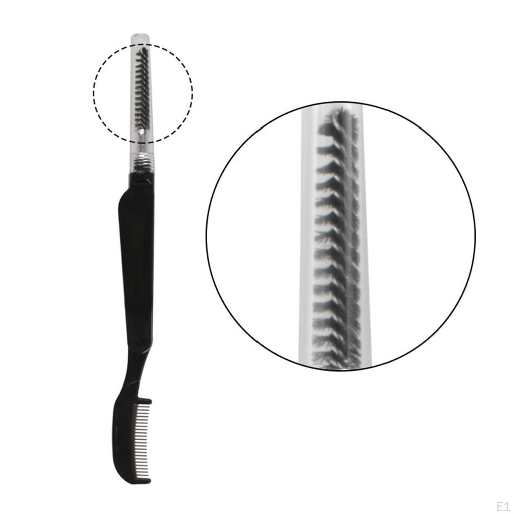 Fly Tying Tools Foldable Metal Comb and Hair Dubbing Brush Portable Reusable Hook