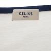 CELINE  2X872671Q.01NB L Short sleeve T-shirt white/Navy cotton Women