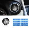 Real Hard Carbon Fiber Car Engine Start Sticker for LEXUS IS250 IS200 IS300 ES350 ES300 GS300 NX RX300 RX330 RX350 LX470 LX570