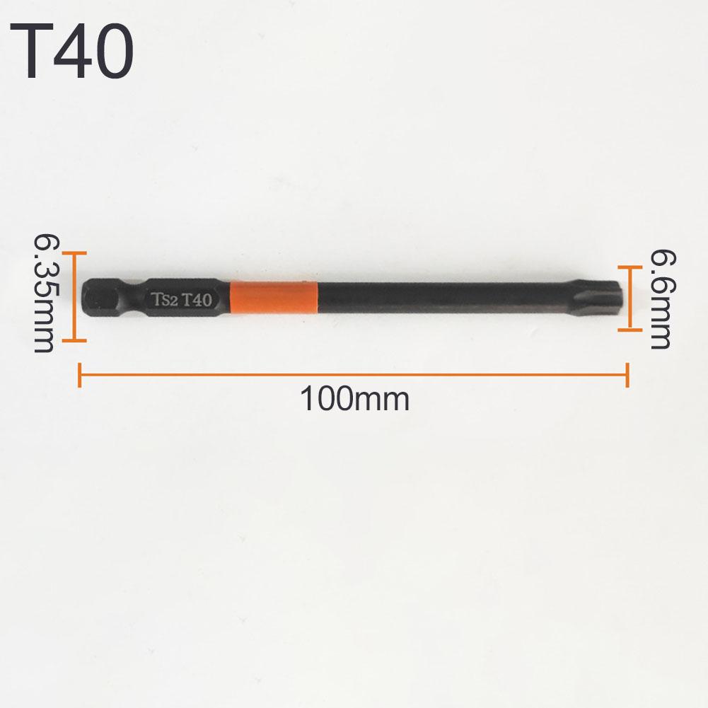 Hex Head Drill Bit Magnetic Torx Screwdriver Alloy Steel Electric Tools