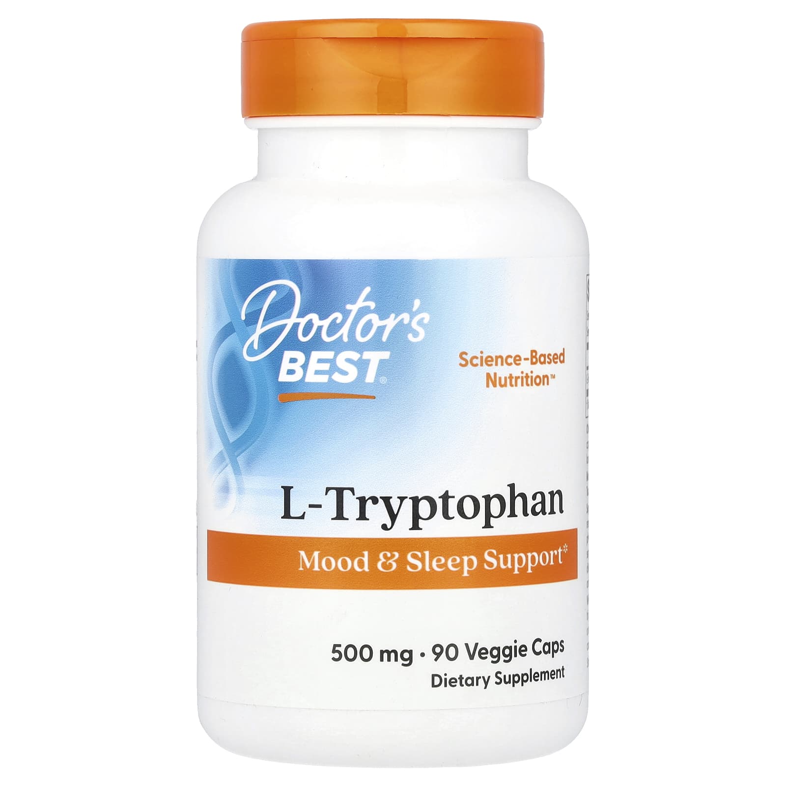 

Doctor s Best, L-Tryptophan, 500mg, 90 Veggie Capsules